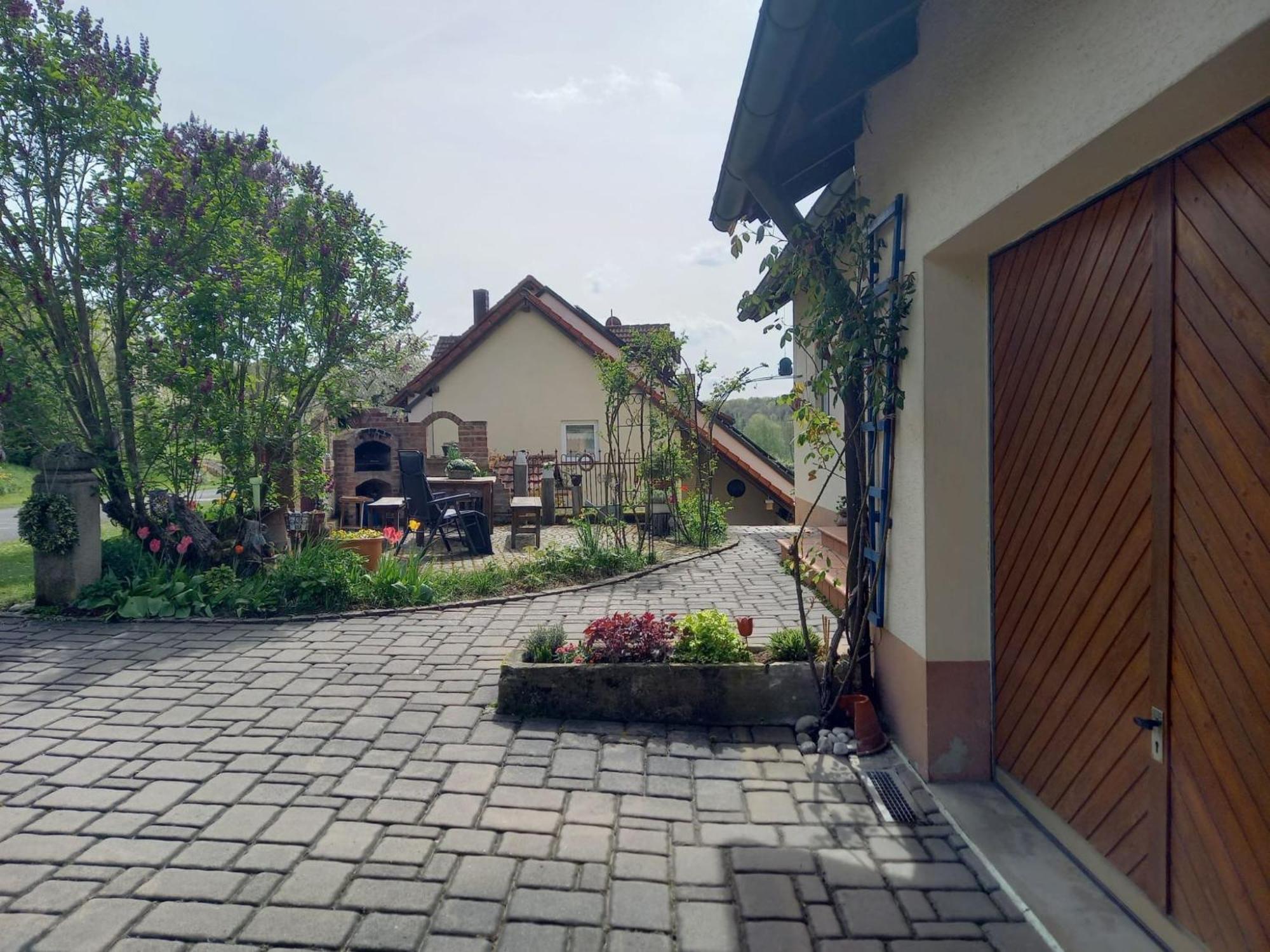 Ferienwohnung Pfadenhauer Pfarrweisach ภายนอก รูปภาพ